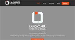 Desktop Screenshot of langkjaer.com