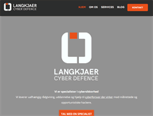 Tablet Screenshot of langkjaer.com